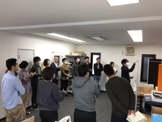 熱心にスキルアップを目指すスタッフたち。視野を広げるための研修も充実しています！