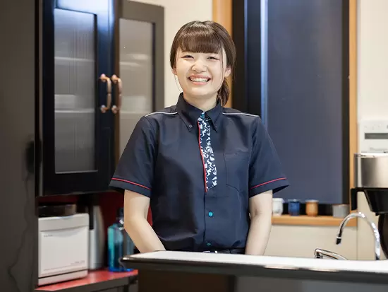 残業は月に10時間程度。長期的に活躍できる環境を作っています！