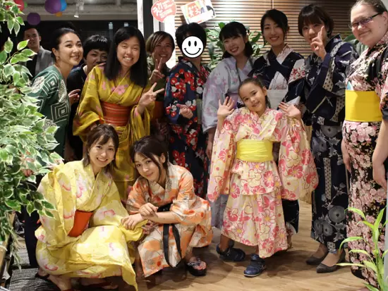 2019年9月に開催された秋の夏祭り！外国人スタッフによるソウルフードが振る舞われました！