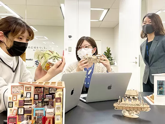 自社サービスを手掛けるからこそ、大きな裁量を持ってアイデアや考えを自由に反映できる環境があります◎