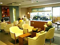 専用サロン(お客様がくつろげる空間を提供しています)