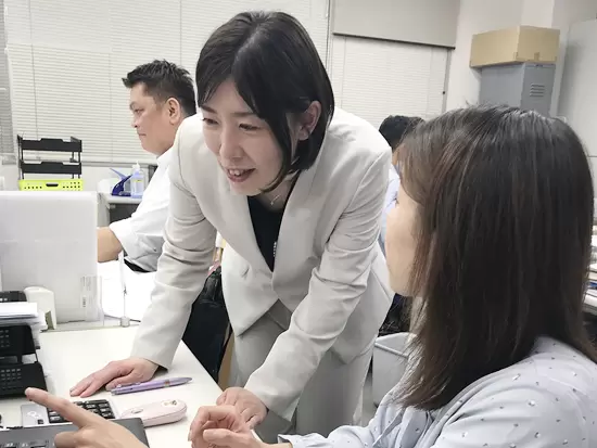 入社後が先輩社員がサポートしますので、ご安心ください！