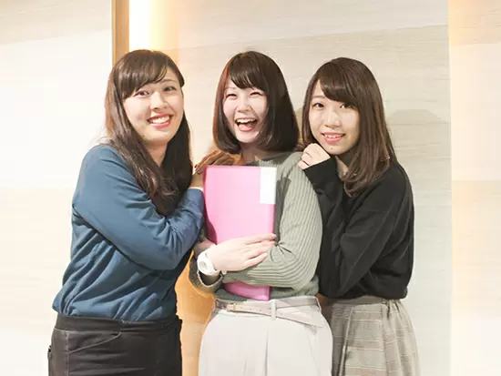 女性社長で当社の平均年齢は‘‘24歳‘‘