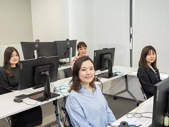 入社後は約1ヶ月の座学研修からスタートします！