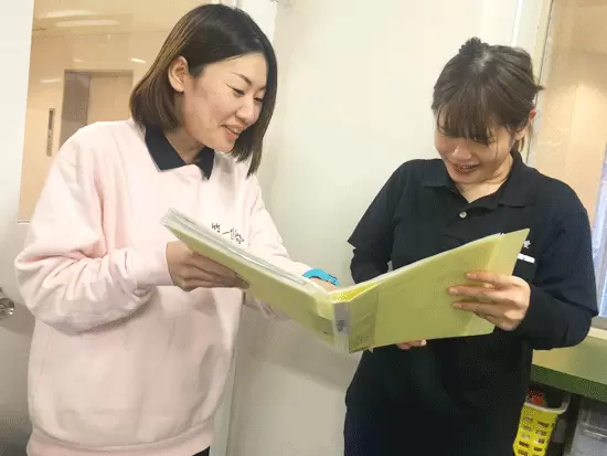 業務に関する知識・スキルは先輩社員がしっかりフォローします！