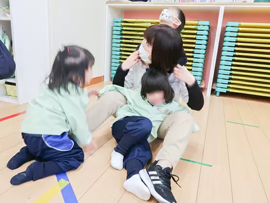 子どもたちひとりひとりとしっかり向き合える体制が整っております！