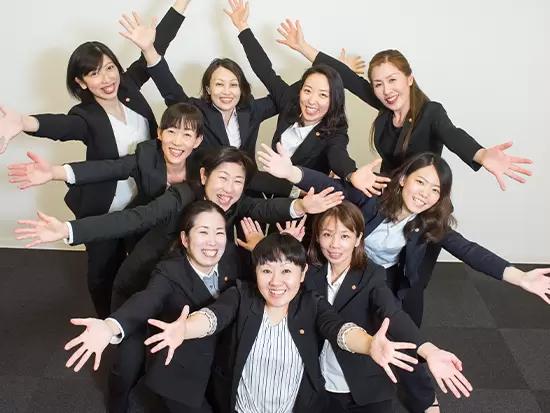 女性が多く活躍中！皆さんイキイキと仕事を楽しんでいます。