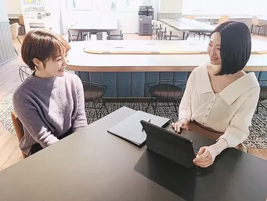 業務に関する知識・スキルは先輩社員がしっかりフォローします！
