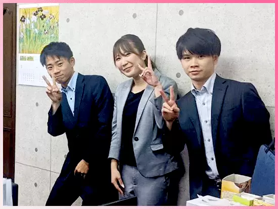 平均年齢28歳。20代･30代が中心となり活躍しており、居心地よく働いていただけるはずです♪