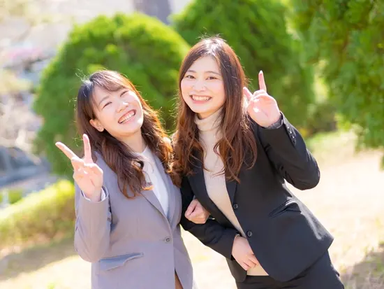 子育てと仕事を両立できる手厚いサポートを充実させています。