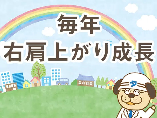 現代表が会社を始めてから15年連続で増益増収を達成しています。