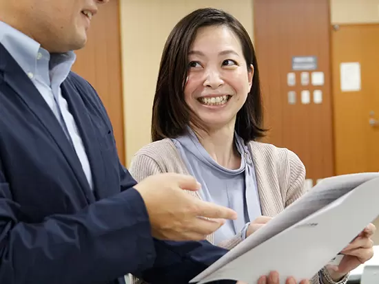 年齢を問わずたくさんの女性職員が活躍中です。