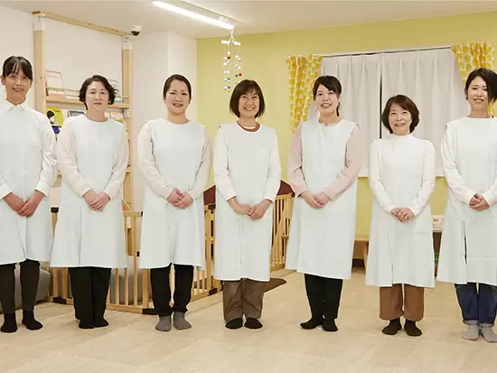 40～50代の社員が多数活躍しています。