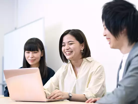 どう頑張れば昇給するのかも全員が把握。その透明性と、納得性のある給与体系が当社の特色です。
