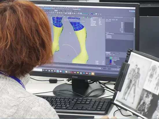 3Dモデリングやモーション、エフェクトなど、全てを手がけているため、将来的にゼネラリストも目指せます。