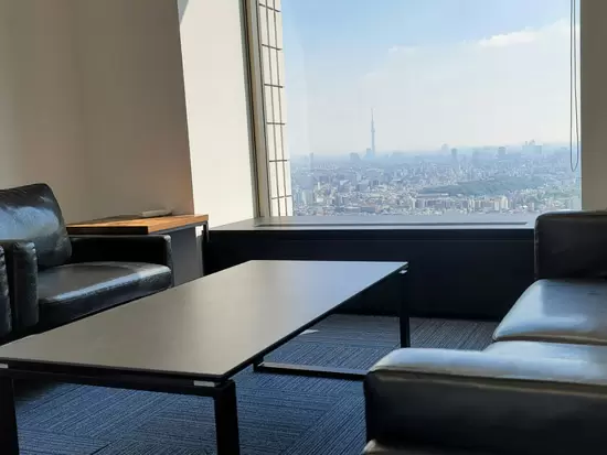 スカイツリーが見える部屋で面接しましょう！