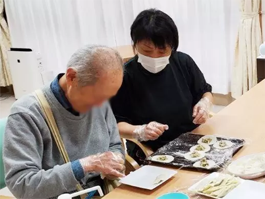 一人ひとりの利用者さまに合った介護を心がけています。