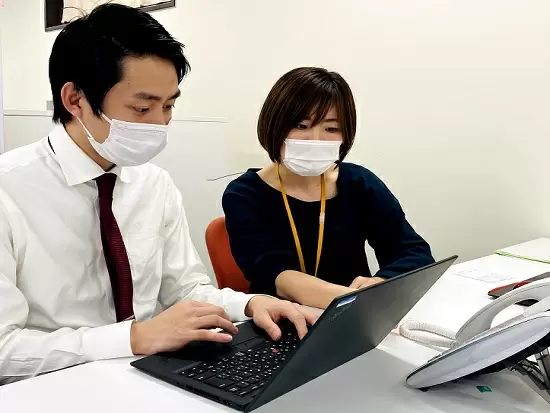 みんなでワイワイ楽しくお仕事できる環境です！