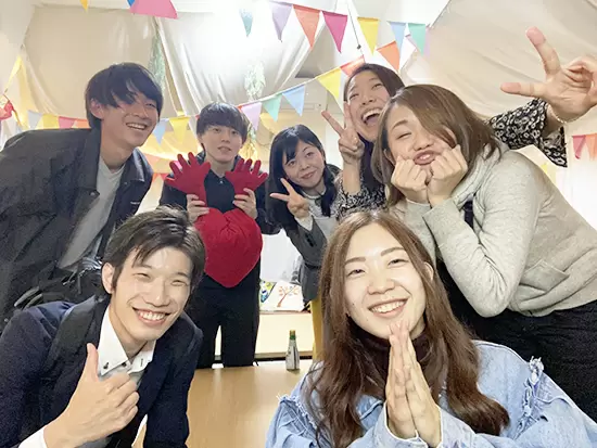 基本的には、仕事も遊び全力で楽しむ。新しいもの発見しながら成長する。これが当社のやり方です♪