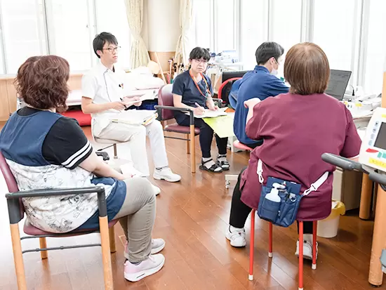 分からないことがあればすぐに相談できる環境です！