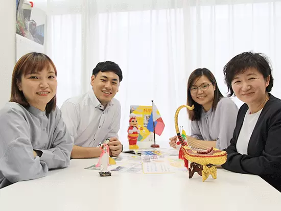 社員同士仲が良く、笑顔の絶えない職場です！