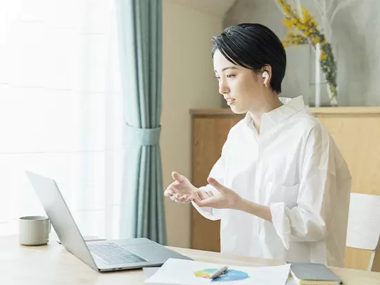 リモートワークでも勤務も可能！時代の流れにあった働き方が可能です◎