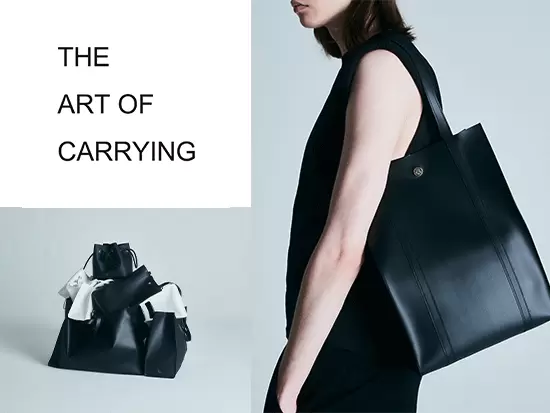 “不変の美しさを持ち続ける”をテーマに、新登場した『THE ART OF CARRYING』。