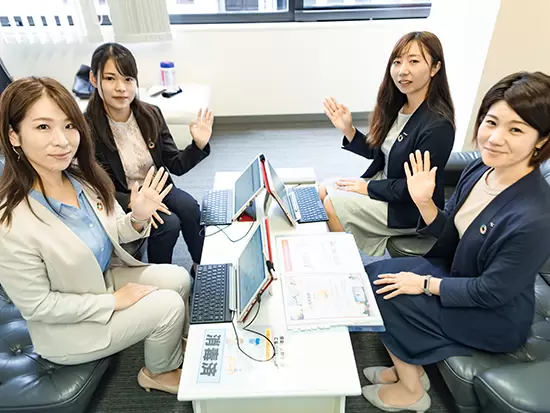 翔支部ならではの勉強会もあり！人として成長できる環境です。