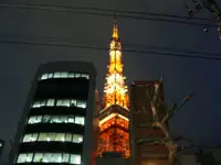 本社からの風景　＜東京タワーがすぐ近くです！＞