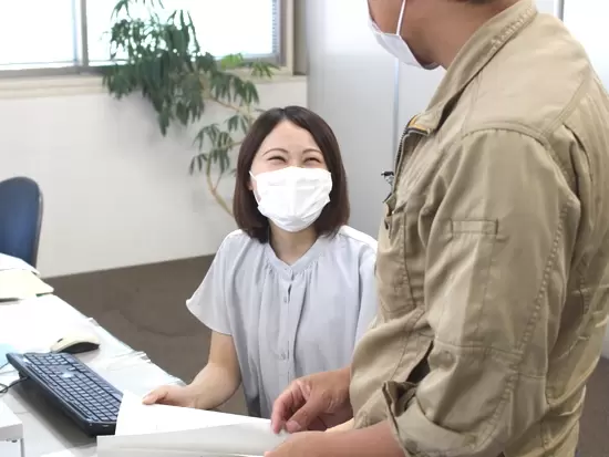 先輩社員は元栄養士。業界も、職種も未経験でしたが、丁寧な研修を通じて一人前に成長できました！