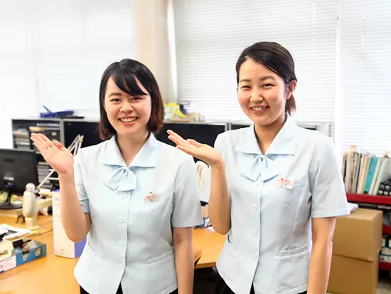 完全週休2日の土日休み◎プライベートの時間も充分に確保できます！