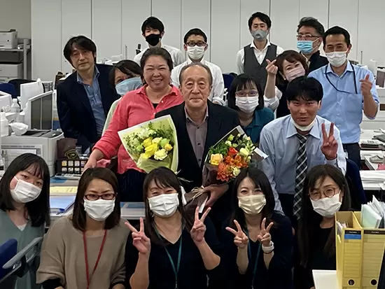 ＜幅広い年代が活躍中の職場＞長く活躍してもらえるような環境づくりに力を入れています。