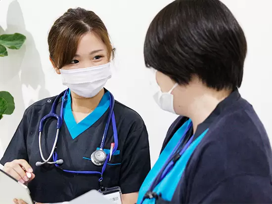 職種を超えて皆積極的にコミュニケーションをとり連携する風土があります。