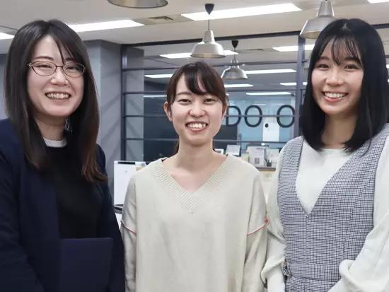 社員同士交流する機会も！和気あいあいとした雰囲気で馴染みやすいですよ♪
