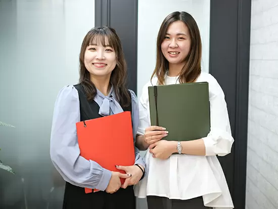 完休2日制（土日祝）/最高月給27万円/私服・ネイルOK～女性が働きやすい環境が「ココ」にある～