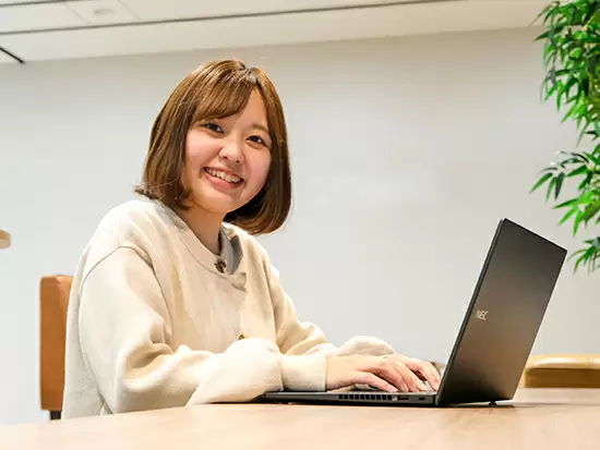 女性がイキイキと長期のキャリアを形成できる環境が整っています。