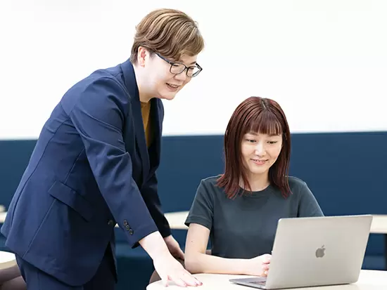 裁量をもって取り組めるからこそ、やりがい十分！キャリアアップも叶えられます。