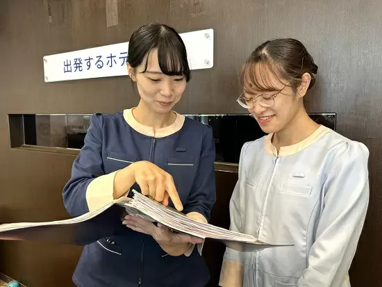 業務に必要なスキル・知識は、入社後にしっかりと研修で身につけられます♪