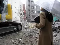 解体現場に立ち会えるなんて、事務の頃は考えられませんでした。