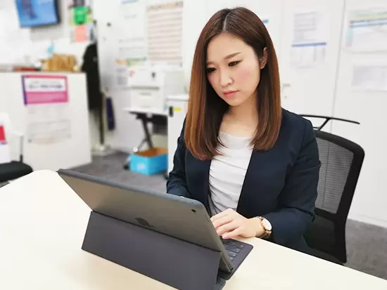 しっかり仕事に集中できる様、メリハリを付けて働ける環境を整えています！