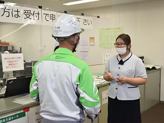 自分一人で完結する仕事ではないからこそ、チームワークが重要です。報・連・相を常に意識しましょう！