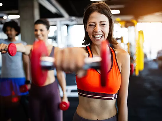 運動を通じて多くの人の豊かさをつくる事業です。