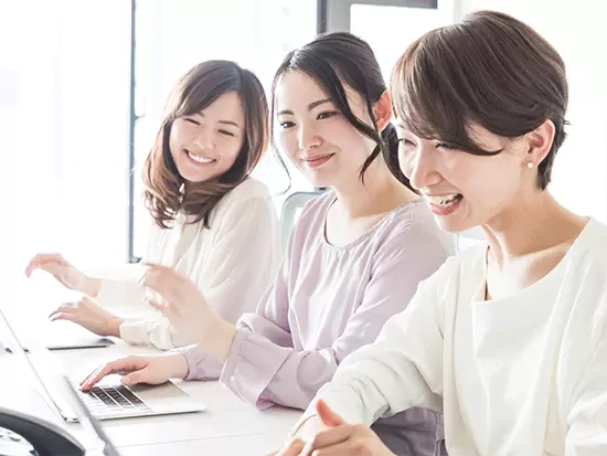 ワークライフバランスもバッチリ！働きやすい職場を沢山ご紹介できます。