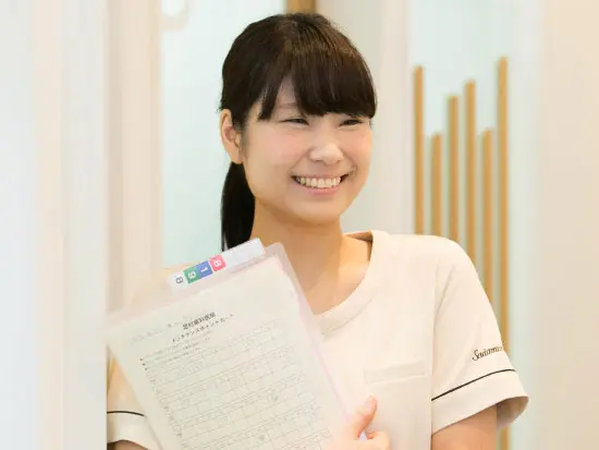 医院長含めスタッフ全員が明るい雰囲気の和やかなクリニックです♪