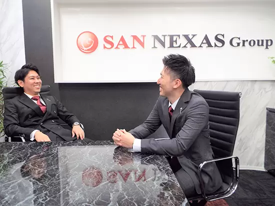 20代の社員が多数活躍中！和気あいあいとした社風が自慢です。