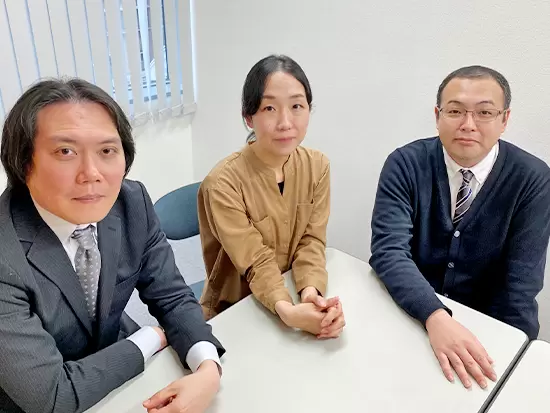先輩が常にそばにいるから、未経験でも安心です！