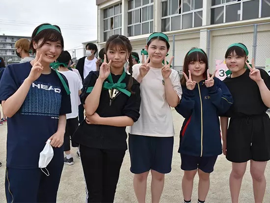 四季折々のイベントも盛りだくさん！生徒が自分らしく、楽しく通う学校です。