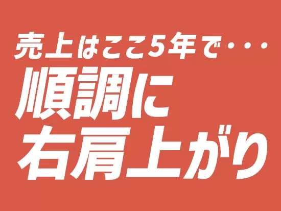 業界NO.1の供給量にシェアNO.2の実績。安定した経営を続けています。