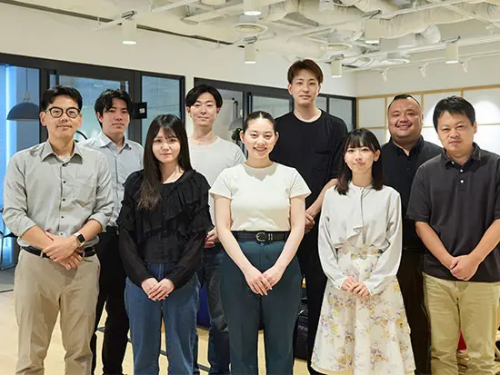 私たちは「笑顔をつくる、心をつなぐ」テクノロジーパートナーです！