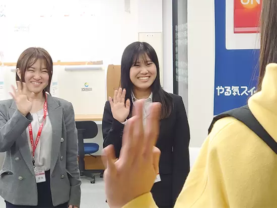 女性社員も活躍中！スキル・希望に応じて、様々なキャリアパスがあります。